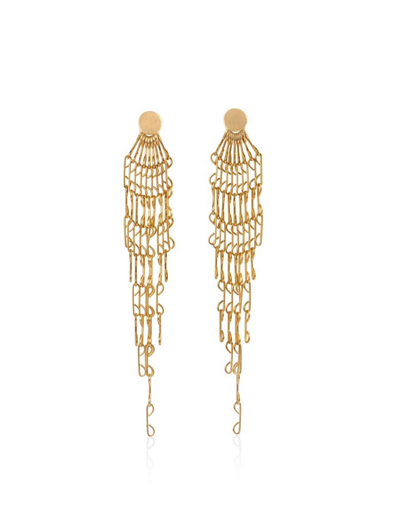 V Staples Earrings