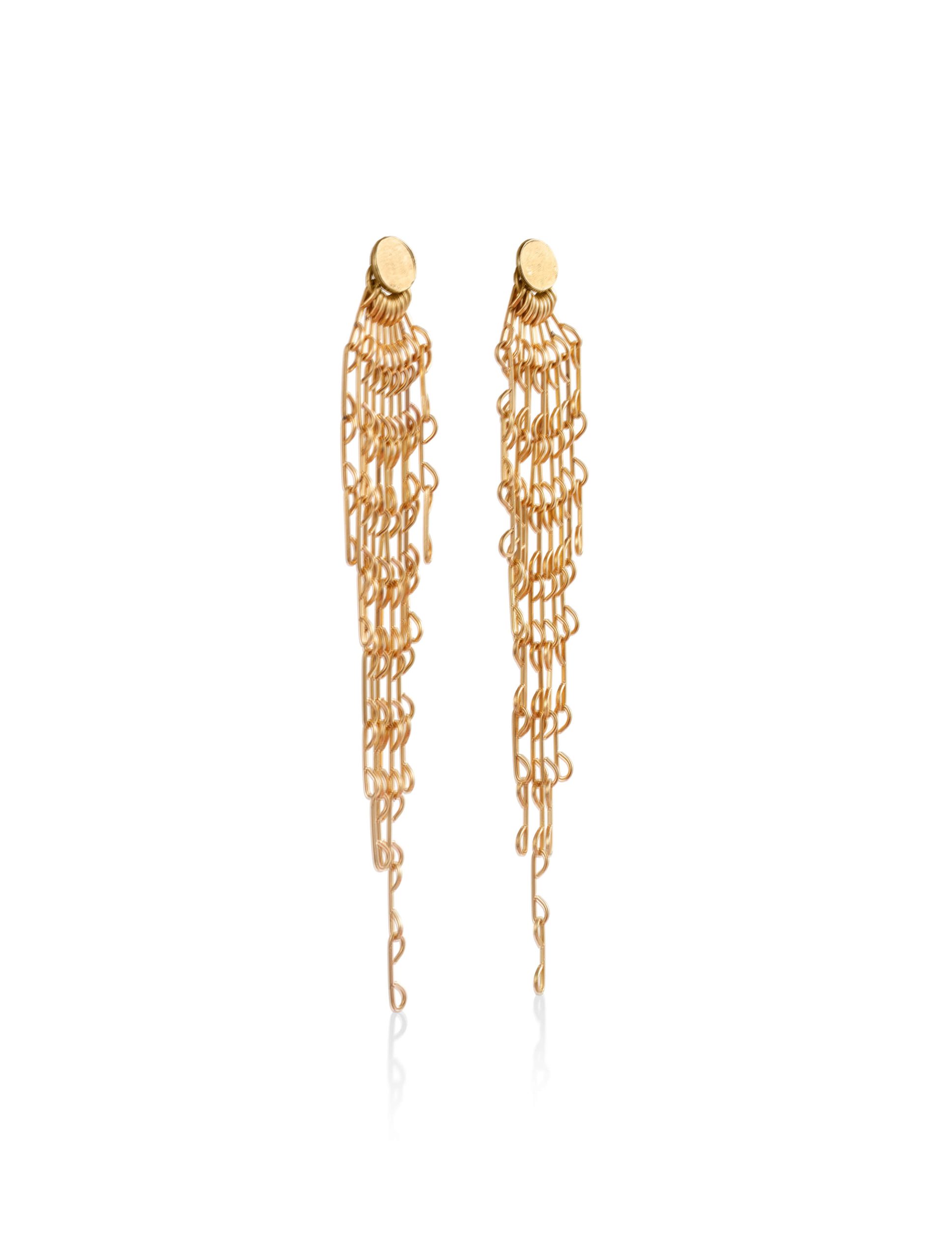 V Staples Earrings